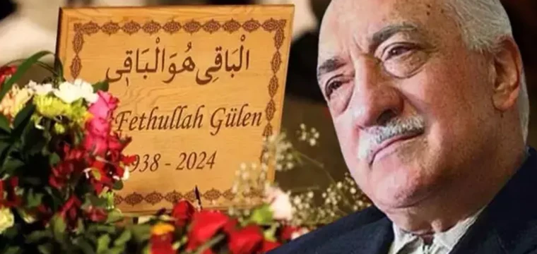 Terörist elebaşı Gülen'e 'Protestan' cenaze