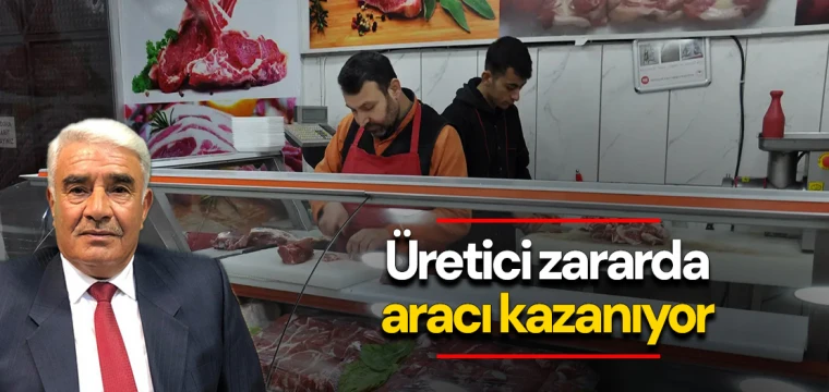 Üretici zararda aracı kazanıyor