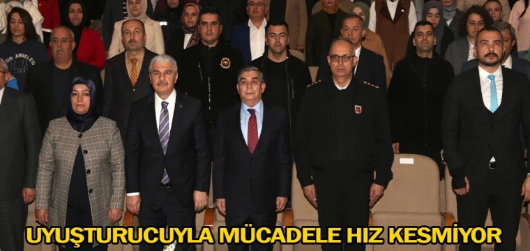 Uyuşturucuyla mücadele hız kesmiyor