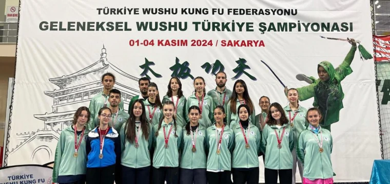 Wushu Kung Fu’da Büyük Başarı