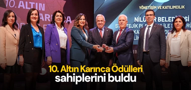 10. Altın Karınca Ödülleri sahiplerini buldu