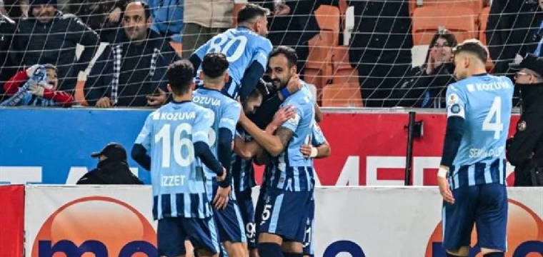 Adana Demirspor, ilk galibiyetini Beşiktaş karşısında aldı