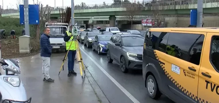 Bakırköy alt geçidinde kot düşürme çalışmaları başladı