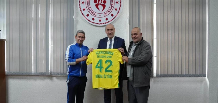 Çumra Belediyespor’dan Öztürk’e ziyaret