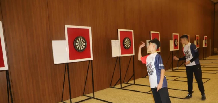 Dart müsabakalarında final heyecanı