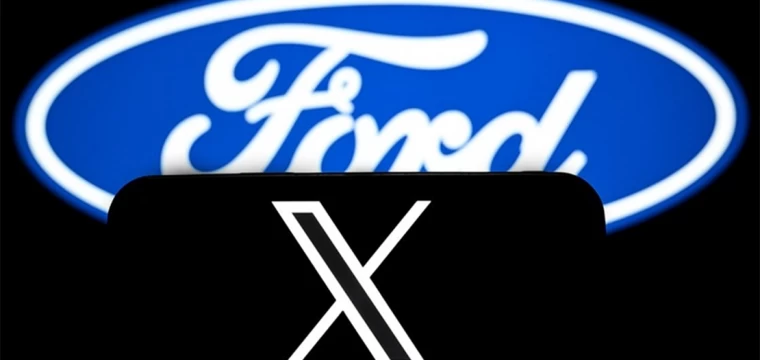 Ford'un X hesabından Filistin'i destekleyen mesajlar paylaşıldı