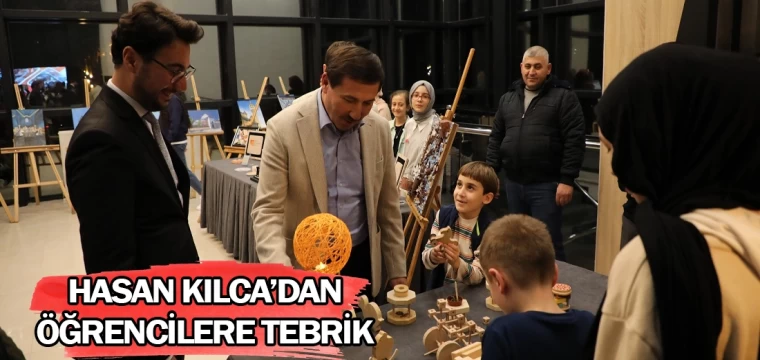 Hasan Kılca’dan öğrencilere tebrik