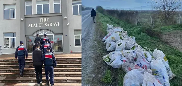 İzmir'de marul hırsızlığı: 3 tutuklama