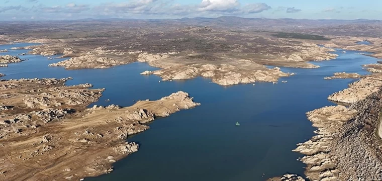 Kırklareli Kayalıköy Barajı'nın doluluğu yüzde 13'e indi