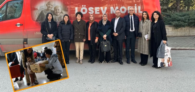 LÖSEV Konyalı aileleri unutmadı