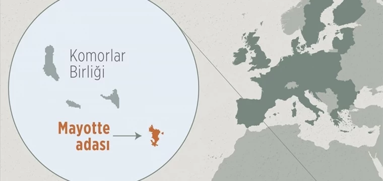 Mayotte Adası'nda etkili olan Chido Kasırgası 14 can aldı