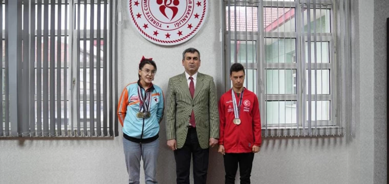 Özel Sporculardan Spor Müdürlüğü’ne ziyaret