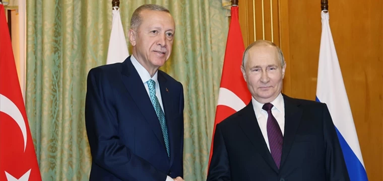 Putin, Erdoğan’ın yeni yılını kutladı