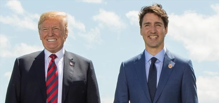 Trump'tan Trudeau'ya "Büyük Kanada Eyaletinin Valisi" hitabı