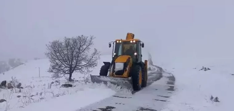 Tunceli'de 40 köy yolu ulaşıma kapandı