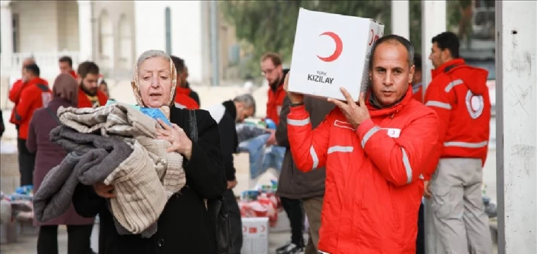 Türk Kızılay'ı şam delegasyonu açıldı