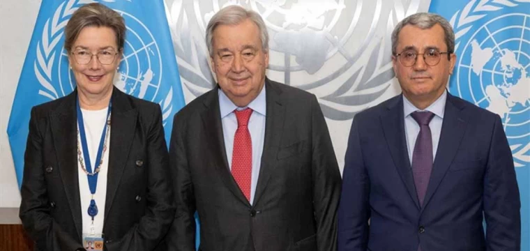 Türkiye ve Finlandiya BM temsilcileri Guterres'le görüştü