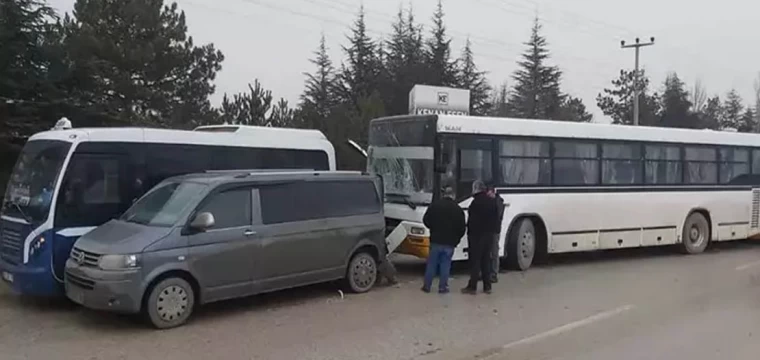 Ankara'da zincirleme kaza: 33 yaralı