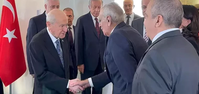 Bahçeli, DEM Parti heyetini kabul etti