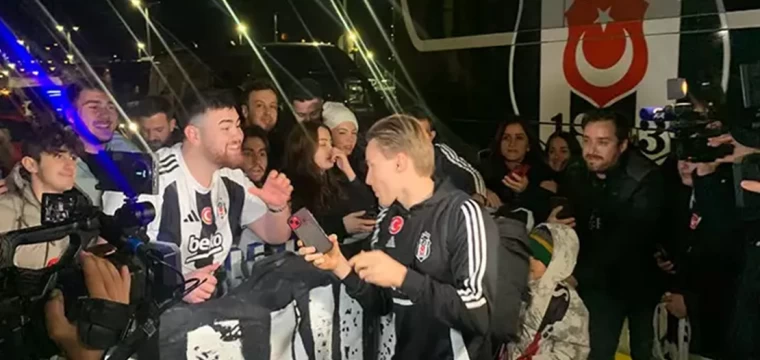 Beşiktaş kafilesi Rize’de