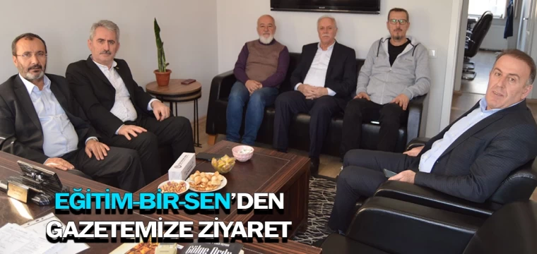 Eğitim-Bir-Sen’den gazetemize ziyaret