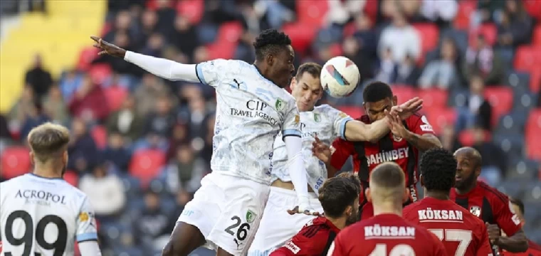 Gaziantep FK-Sipay Bodrum FK maçı 0-0 bitti