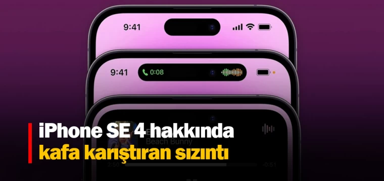 iPhone SE 4 hakkında kafa karıştıran sızıntı