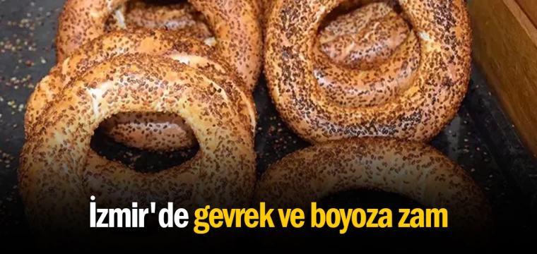 İzmir'de gevrek ve boyoza zam