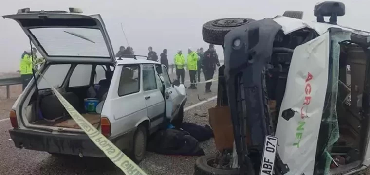 Kırşehir'deki kazada ölü sayısı 4'e çıktı