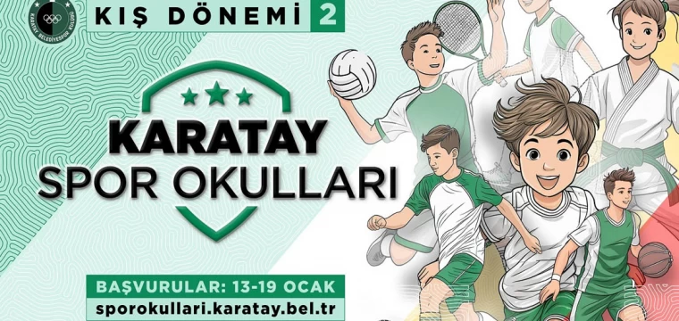 Kış spor okulları 2. dönem kayıtları başlıyor