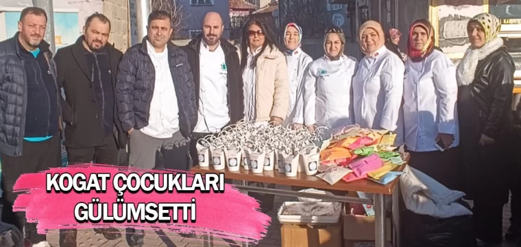 KOGAT çocukları gülümsetti