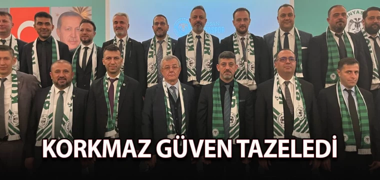 Korkmaz güven tazeledi