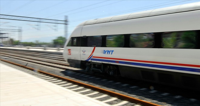 Ankara-Sivas YHT hattının performans testlerini yapacak tren yola çıktı