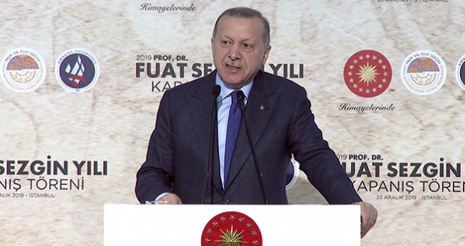 Cumhurbaşkanı Erdoğan'dan Kanal İstanbul açıklaması