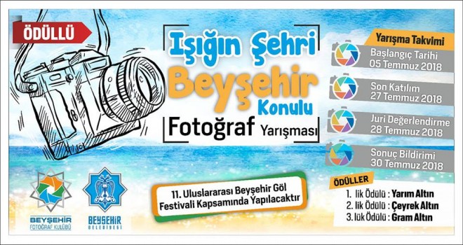 Beyşehir’de fotoğraf yarışması