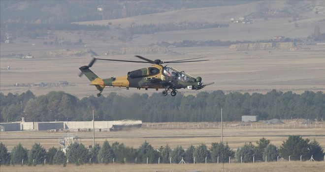 Güçlenen Atak helikopterinden ilk uçuş