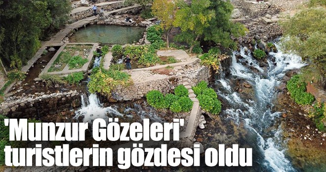 'Munzur Gözeleri' turistlerin gözdesi oldu