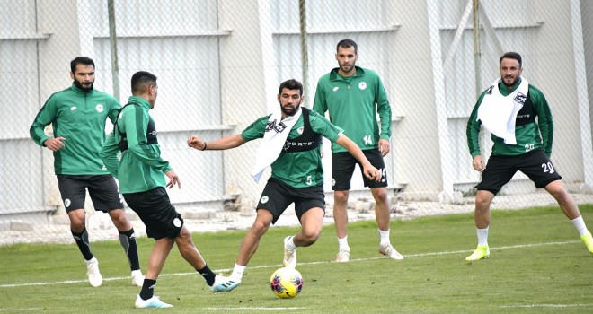 Konyaspor'da Sivasspor maçı hazırlıkları