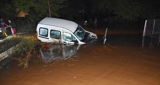 Muğla'da sağanak etkili oldu