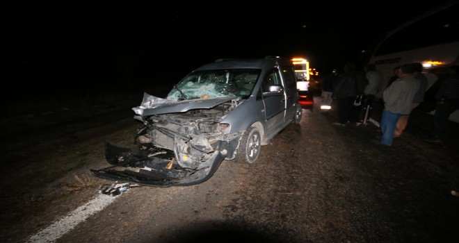 Hüyük’te zincirleme trafik kazası: 2 yaralı