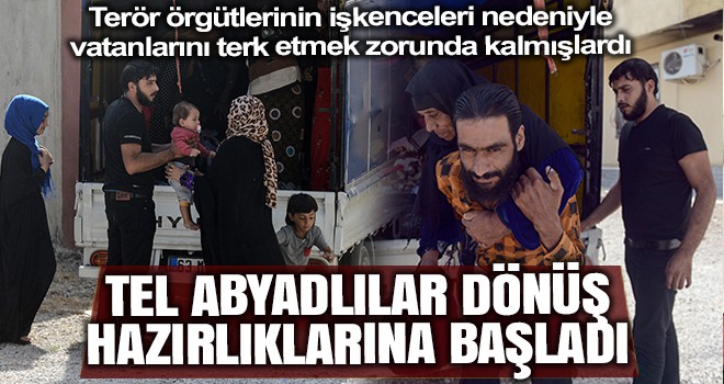 Akçakaleliler geri dönüyor, Tel Abyadlılar dönüş hazırlıklarına başladı