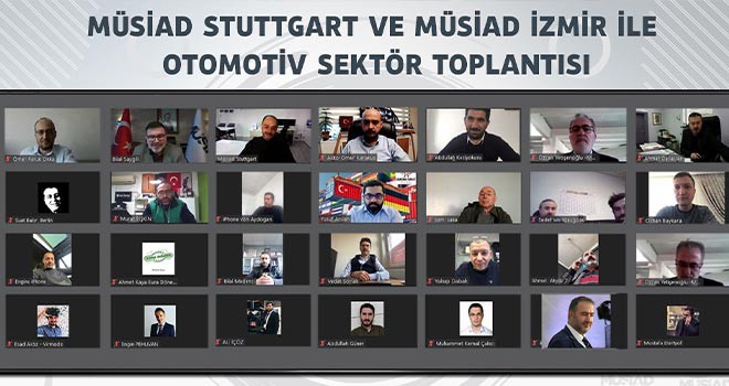 MÜSİAD’da otomotiv ihracatı konuşuldu