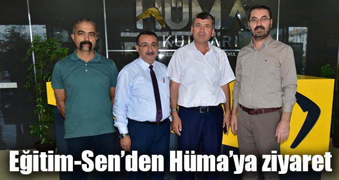 Eğitim-Sen’den Hüma’ya ziyaret