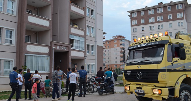 Konya'da yangın