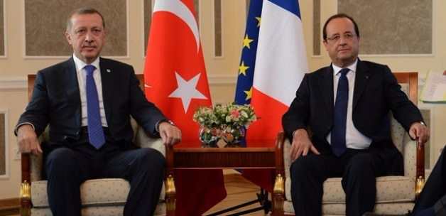 Erdoğan, Hollande ile görüştü