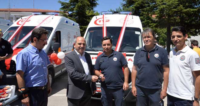 Ambulans sayısı 110’a yükseldi