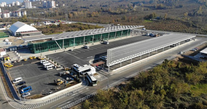 Bu otogar kendi elektriğini kendi üretiyor