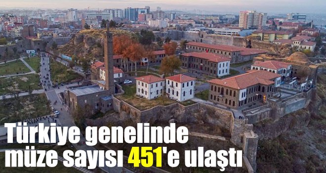 Türkiye genelinde müze sayısı 451'e ulaştı