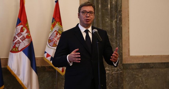 Vucic: Türkiye ile siyasetten ekonomiye birçok ortak konumuz var