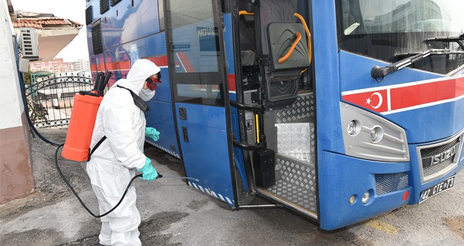 Karatay’da dezenfekte çalışmaları sürüyor